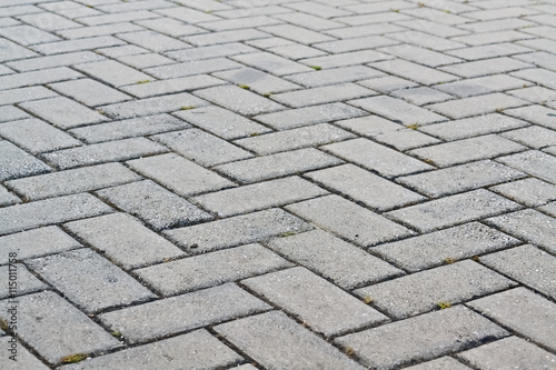 Closeup of pavement