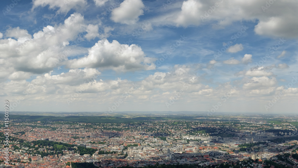 Stuttgart vom Fernsehturm