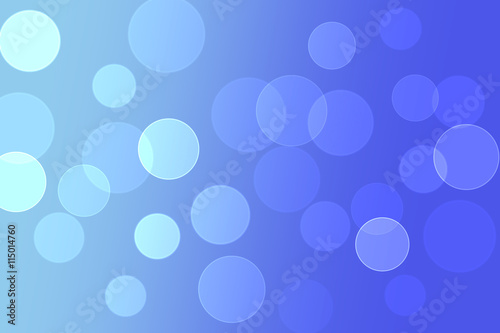 the Abstract blur gradient blue bokeh lighting for background