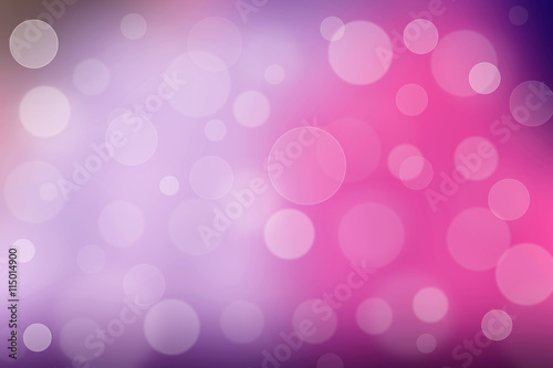 the Abstract blur pink tone bokeh lighting for background

