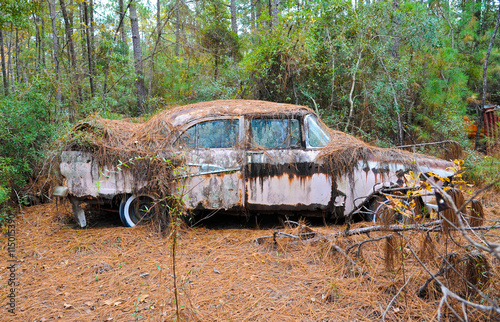 Abandoned Scrap Car