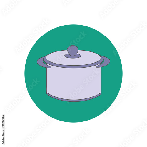 Saucepan illustration vector