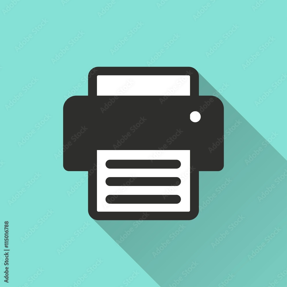 Printer - vector icon Printer - vector icon