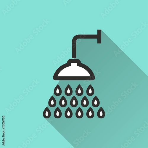 Shower - vector icon
