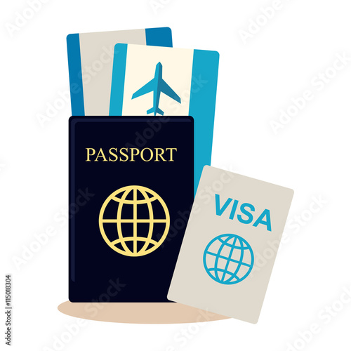 Traveller Documents Concept.