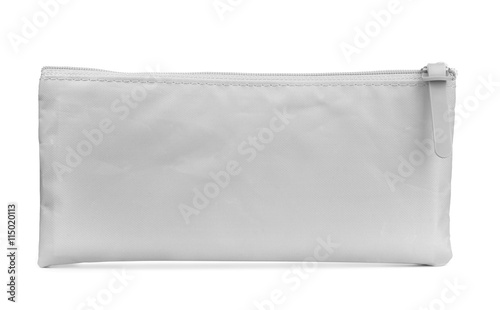 Canvastavla Front view of grey pencil case