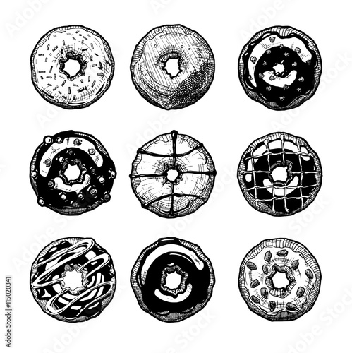 set of doughnuts
