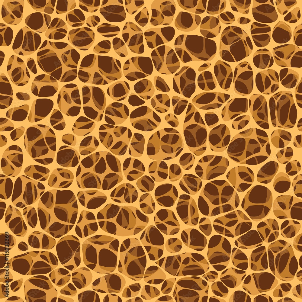 Bone spongy structure seamless