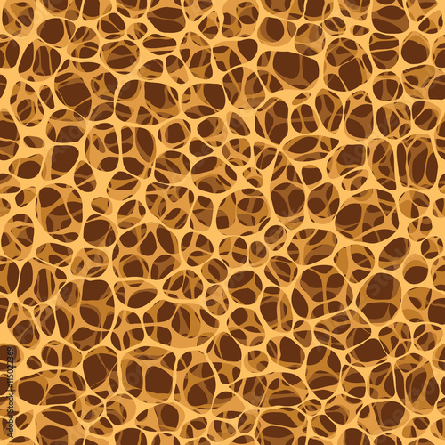 Bone spongy structure seamless