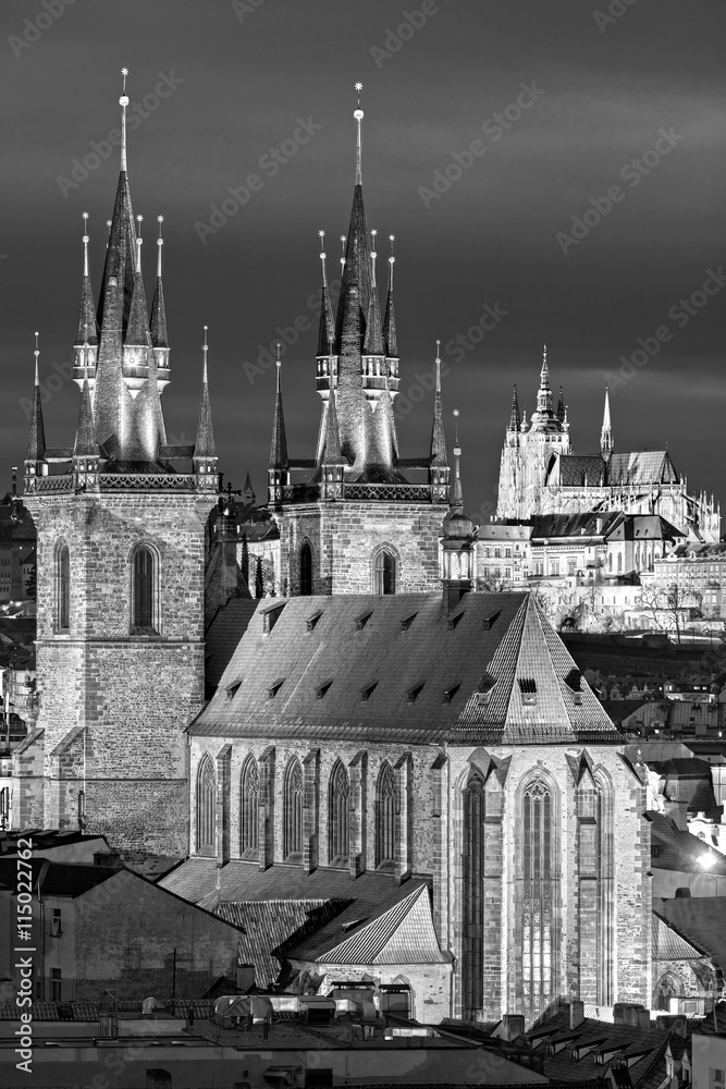 Naklejka premium Prague, Czech Republic