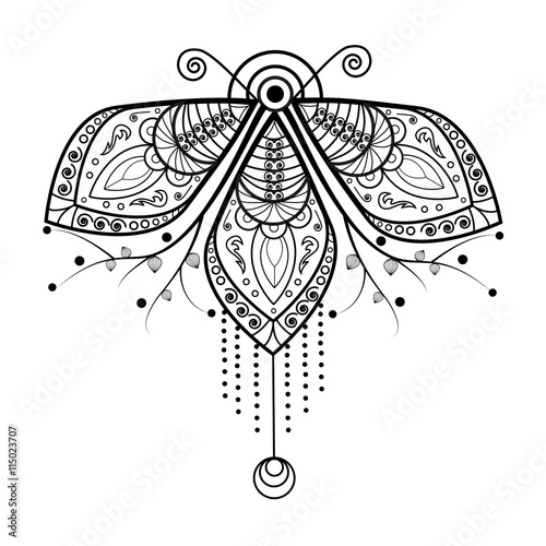 Black and white mandala vector for coloring book, mandala in bianco e nero vettoriale da colorare per adulti