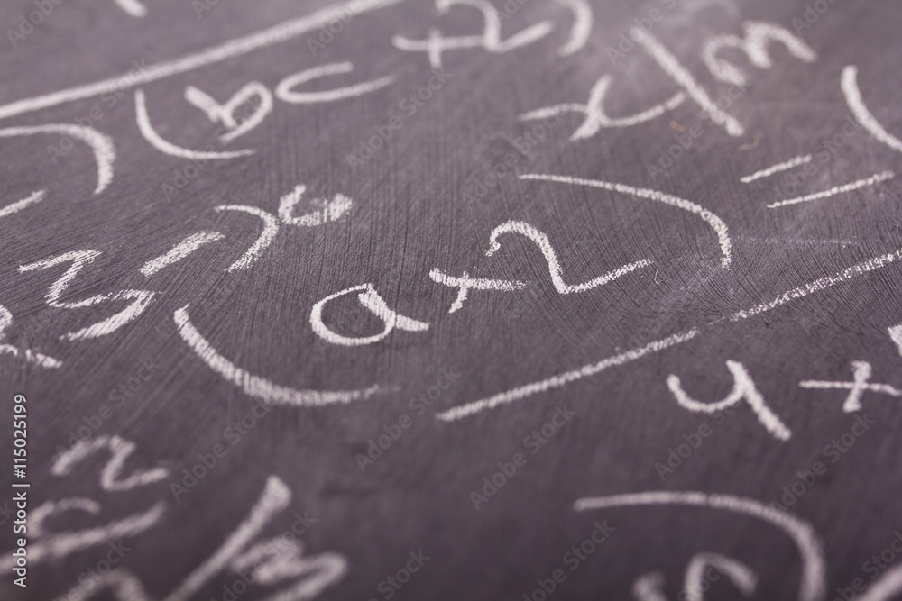Fototapeta premium Close up of blackboard for coaching tactics