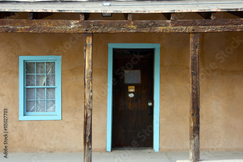 Old adobe building
