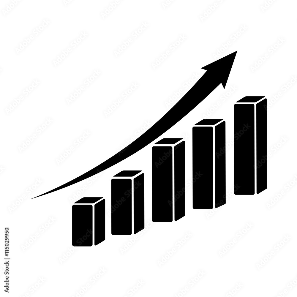 Diagram icon. Black icon on white background. Diagram icon. Black icon on white background.