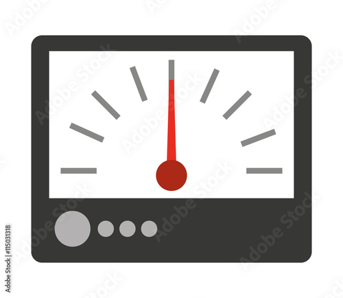 electrical tester  isolated icon design