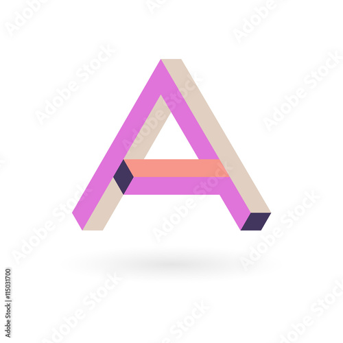 vector letter A