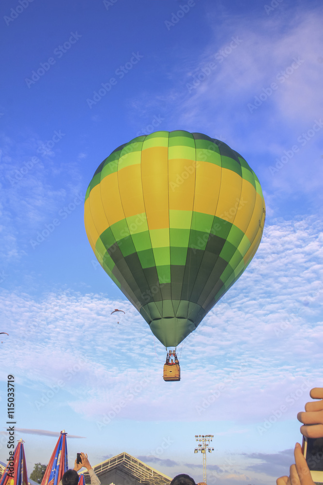 Obraz premium Festival balloon at Vietnam