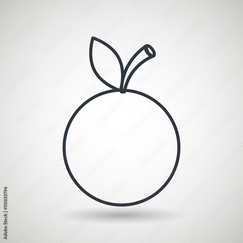 orange drawing isolated icon design, vector illustration graphic orange drawing isolated icon design, vector illustration graphic