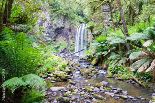 Waterfall in the Great Otway National Park in Victoria, Australia