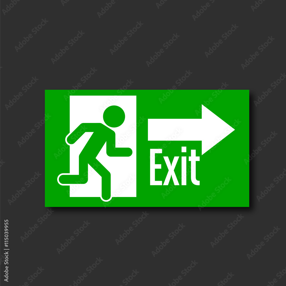 exit icône exit icône