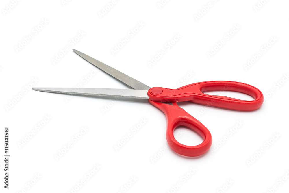 scissors on white scissors on white