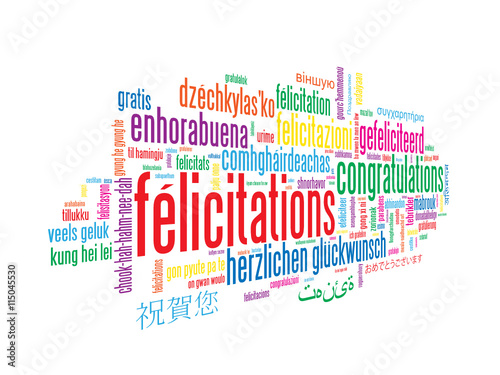 Nuage de Tags “FELICITATIONS”