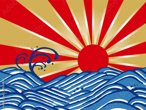 The first sunrise in Japan