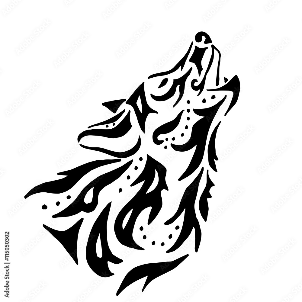 Wolf tattoo Wolf tattoo