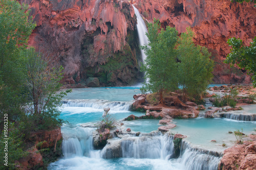 Εκτύπωση καμβά Havasupai Waterfall, Arizona, USA