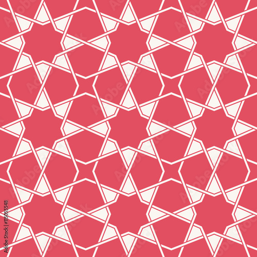 Traditional Islam Geometric pattern, seamless arabesque
