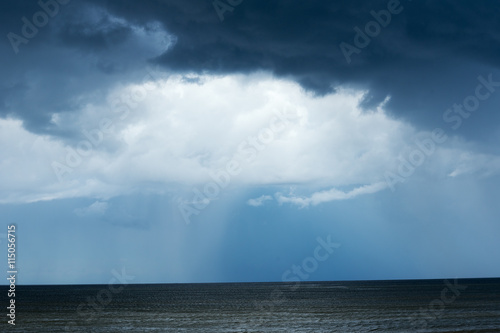 Dark Baltic sea.