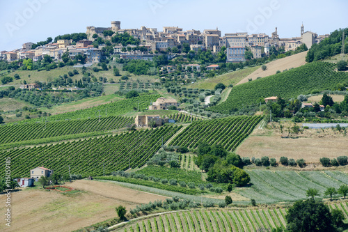 Acquaviva Picena small village on Marche © fotoember