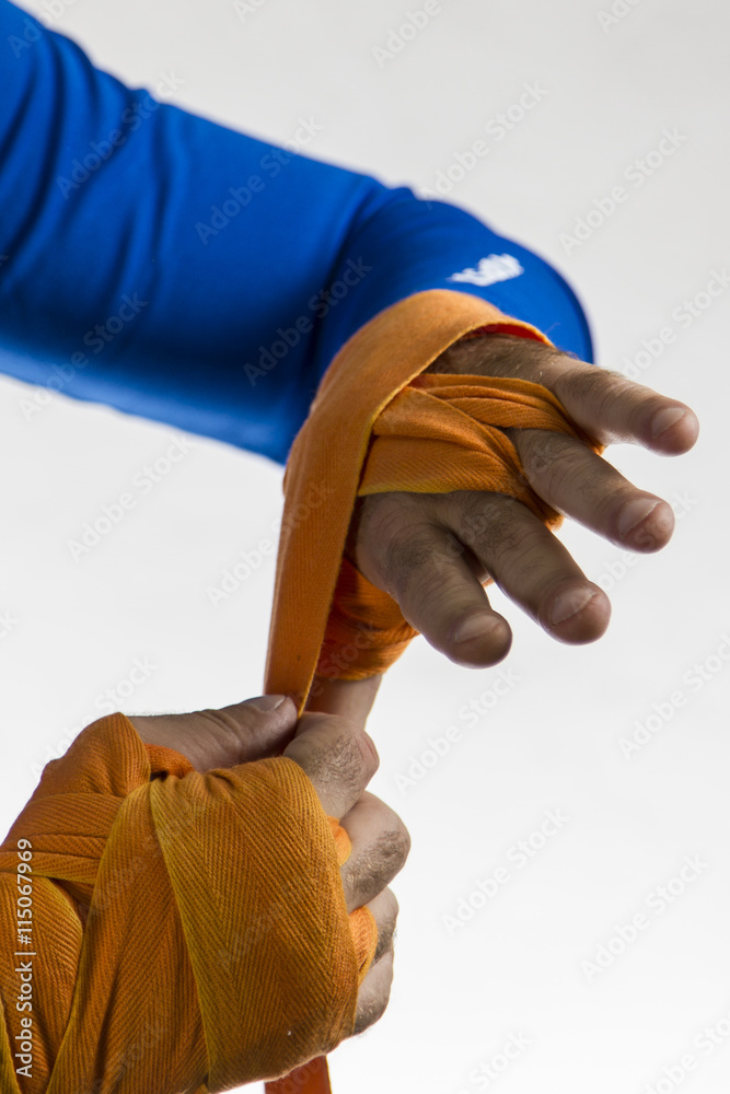 Obraz premium Bendaggio delle mani