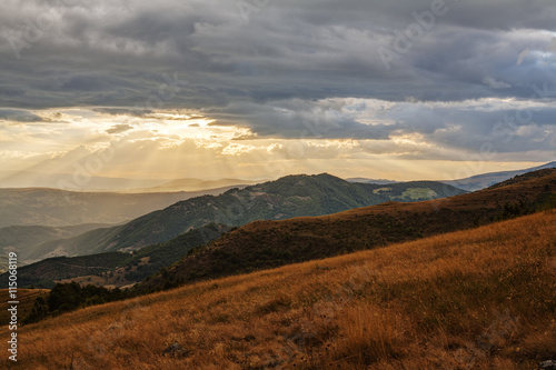 Mountain landscape and panorama view