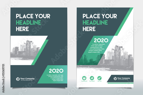 Company Document Cover Design in A4 size