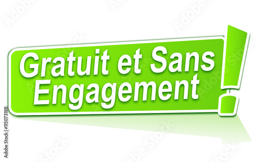 gratuit et sans engagement sur étiquette verte