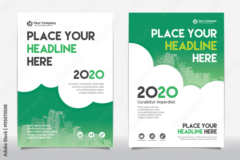 Company Document Cover Design in A4 size Company Document Cover Design in A4 size