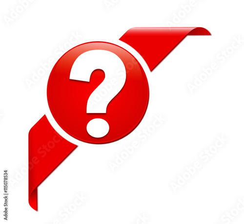question aide sur bouton coin rouge