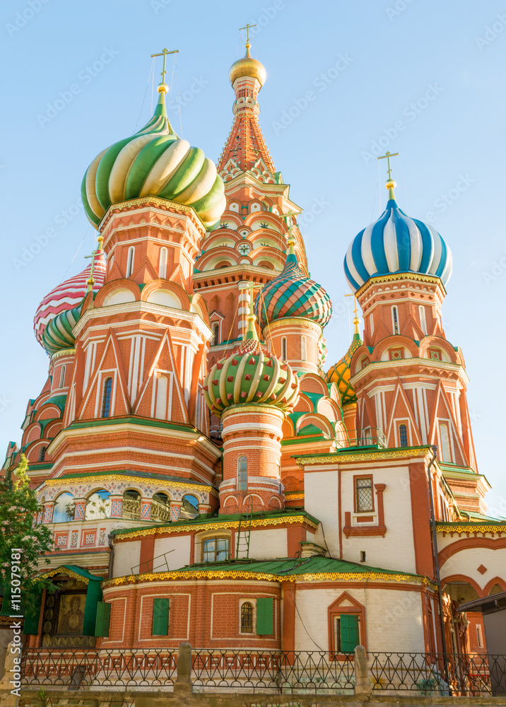 Obraz premium Saint Basil's Cathedral in Red Square, Moscow