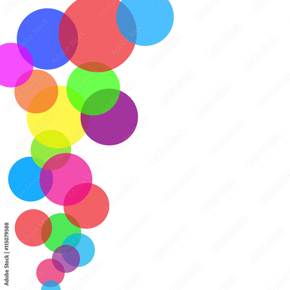 colorful bubbles Background colorful bubbles Background