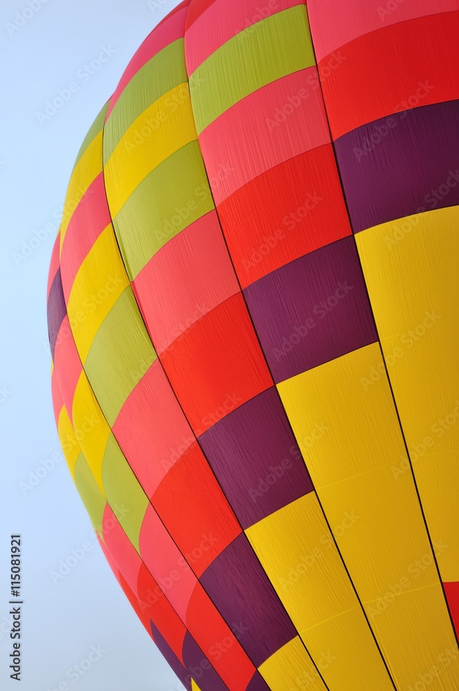 Obraz premium Colorful Hot Air Balloon