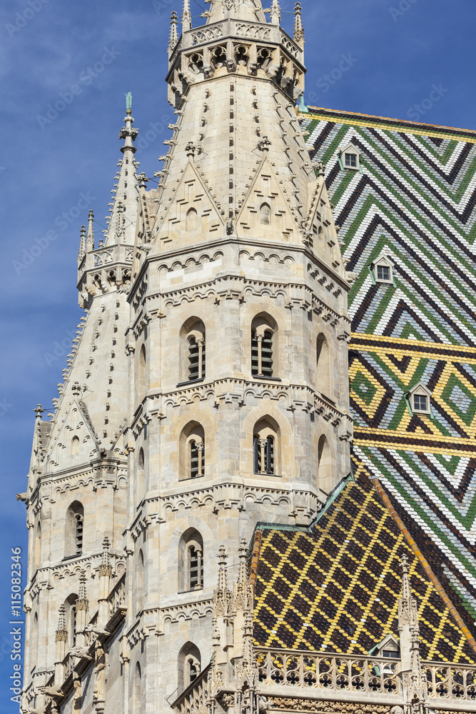 VIENNA, AUSTRIA, St. Stephen's Cathedral