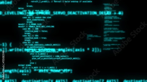 Computer programming code typing hacker programmer coder application app 4k
