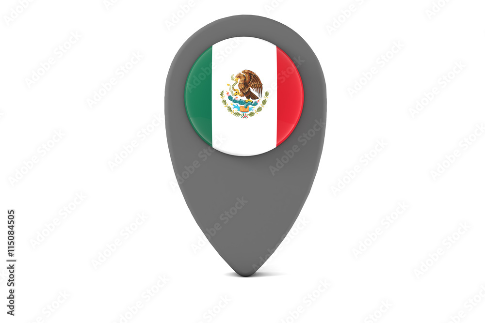 Mexico Pin Icon Mexico Pin Icon
