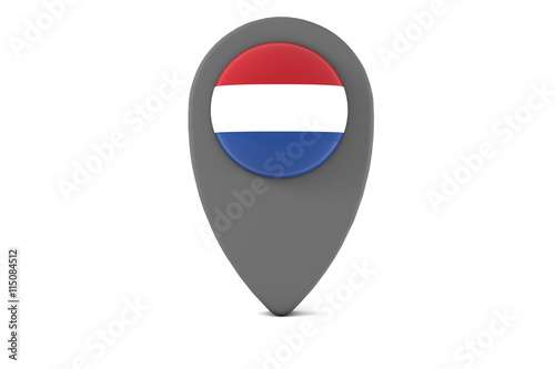 Free Download Netherlands Pin Icon - GFXLoad