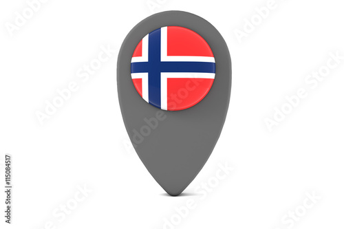 Free Download Norway Pin Icon - GFXLoad
