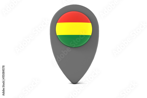 Free Download Bolivia Pin Icon - GFXLoad