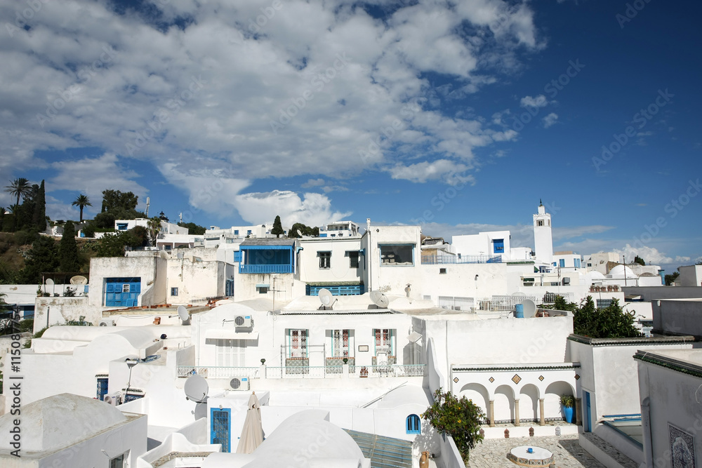 Naklejka premium Sidi Bou Said architecture