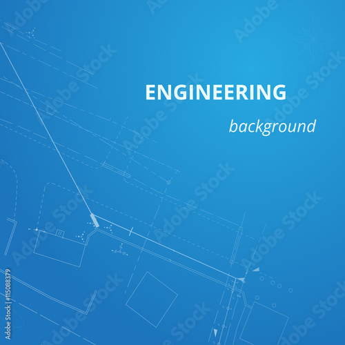 Engineering background for projects. Underground pipeline plan. Driving the development of urban communications. Modern technologies in construction. Vector illustration. 