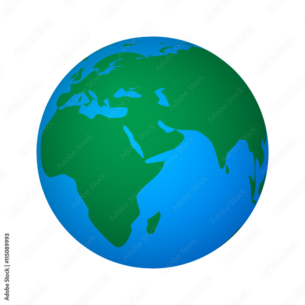 Vector illustration of abstract global world Vector illustration of abstract global world